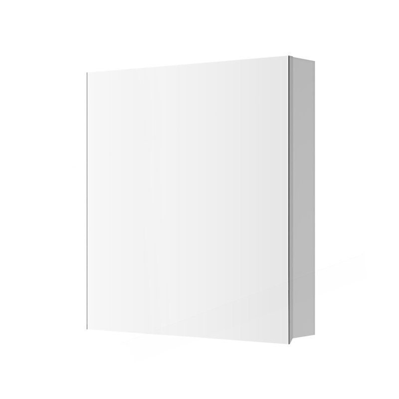 24'' W X 26'' H Frameless Mirror Medicine Cabinet With Beveled Edges And Spacious Storage, Ideal For Modern Bathrooms, 24"