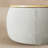 Round Storage Ottoman, 2 In 1 Function, Work As End Table And Ottoman,with Small Seat-106905964-106905960