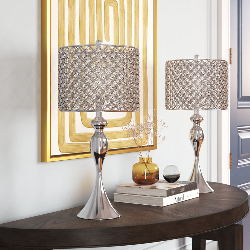 Ensemble de lampes de table en métal 27 po Kateryn Arambula