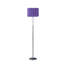 Lampe sur pied de forme traditionnelle en acier 63 "avec abat-jour tambour-1606812735