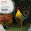 Statue de coq en métal 28 po H