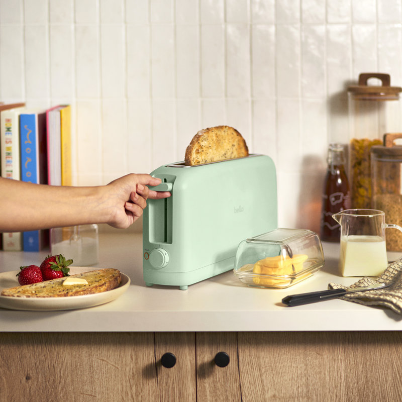 Bella 2-Slice Slim Toaster, Seaglass