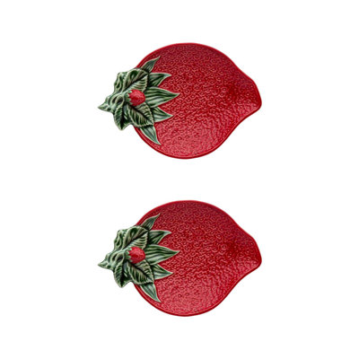 Strawberries Earthenware Platter