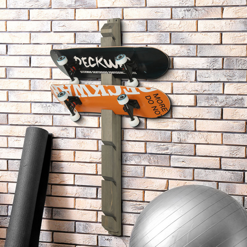 Orenthal Wall Mounted Skateboard Sports Rack