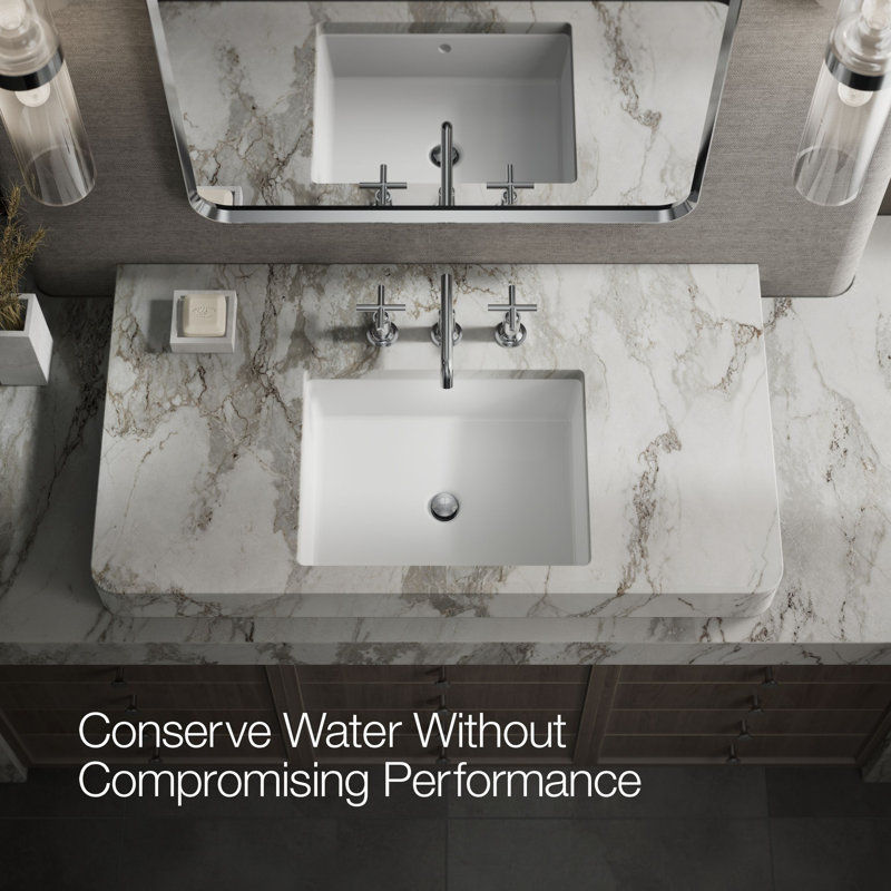 Purist Widespread Bathroom Sink Faucet, Polished Chrome