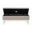 Banc de salon en bois massif Elegant Storage Solution
