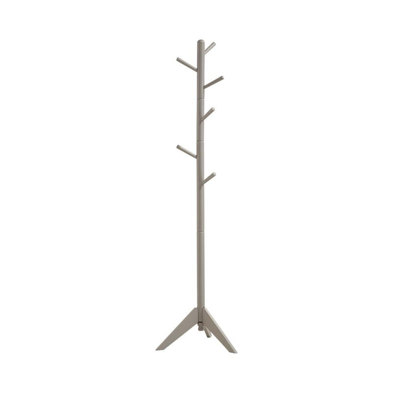 6-hook Coat Rack, Gray