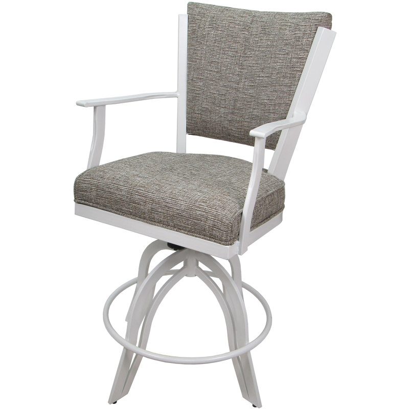 Cirri Jetty June, Mélange de polyester gris / cadre blanc