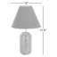 Lampe de table 17,5 pouces Wolfe