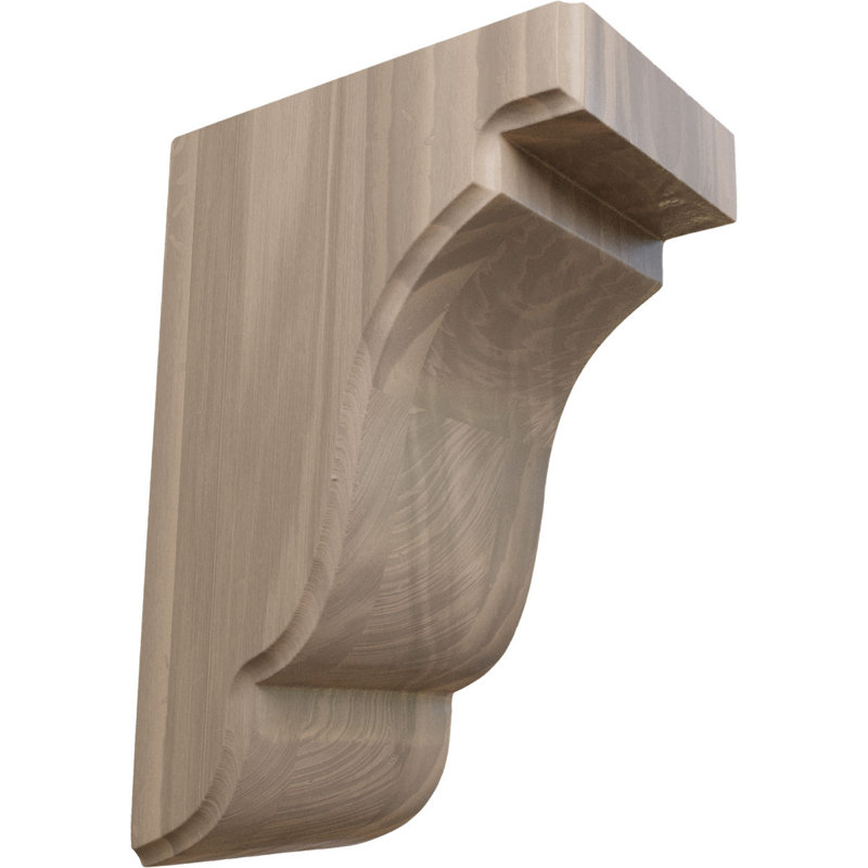 Support Bedford, Noyer, 3,5 po X P 5 po X P 7,5 po H