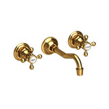 Chesterfield Wall Mount Bathroom Faucet