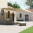 VidaXL White Metal Awning for Awning-94544253-94544256
