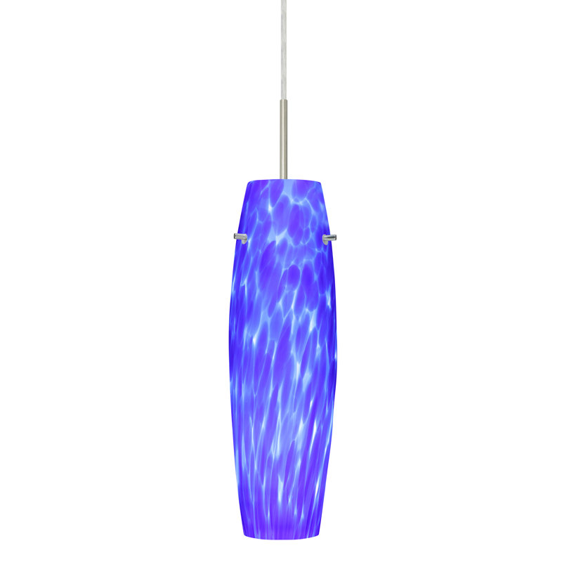 Jude 1 - Light Single Pendant, Satin Nickel, Carrera, LED