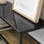 Georgino 110cm Glass Top Console Table