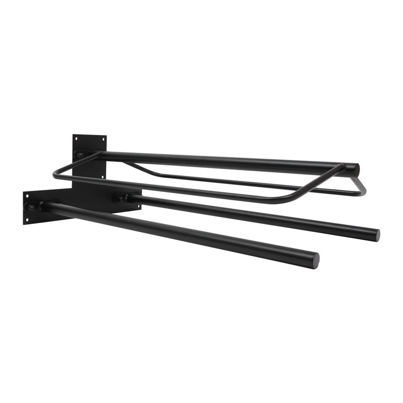 4 supports à selle, support à selle avec barres à double coussins, support à selle mural