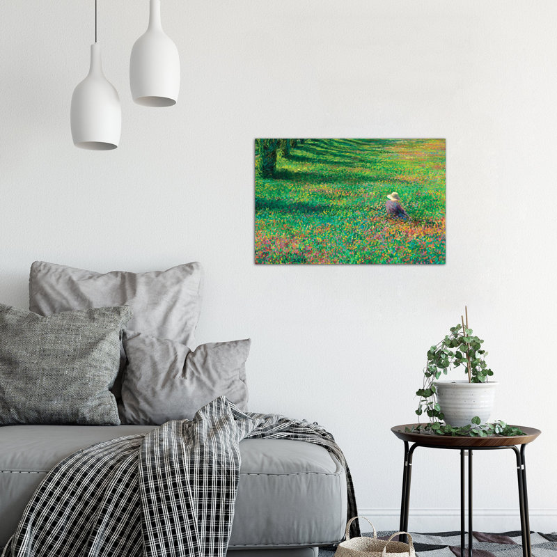 Iris Scott - The Home Place, reproduction d'art sur toile tendue, H 26 po x l 40 po x P 1,5 po, Toile tendue, Pas de tapis