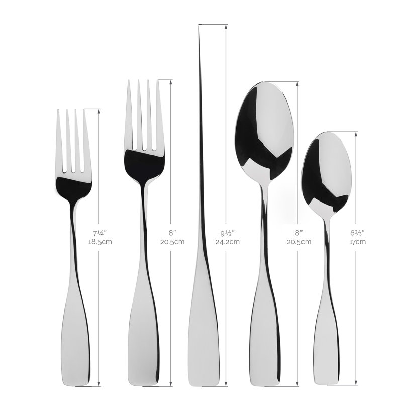 Goddess 20 Piece Flatware Set, Service for 4