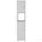 Linen Cabinet, Double Doors, Four Interior  Shelves, Two Cabinets  -White