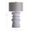 Claudius Table Lamp -91510165