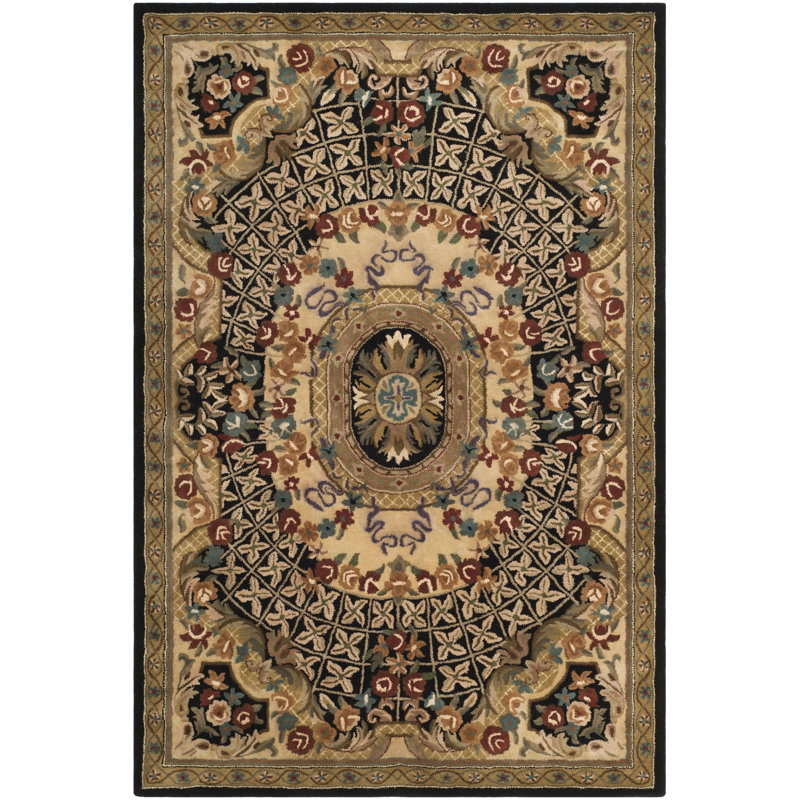Alger Classic Hand Tufted Wool Oriental Rug, Rectangle 9'6" x 13'6"