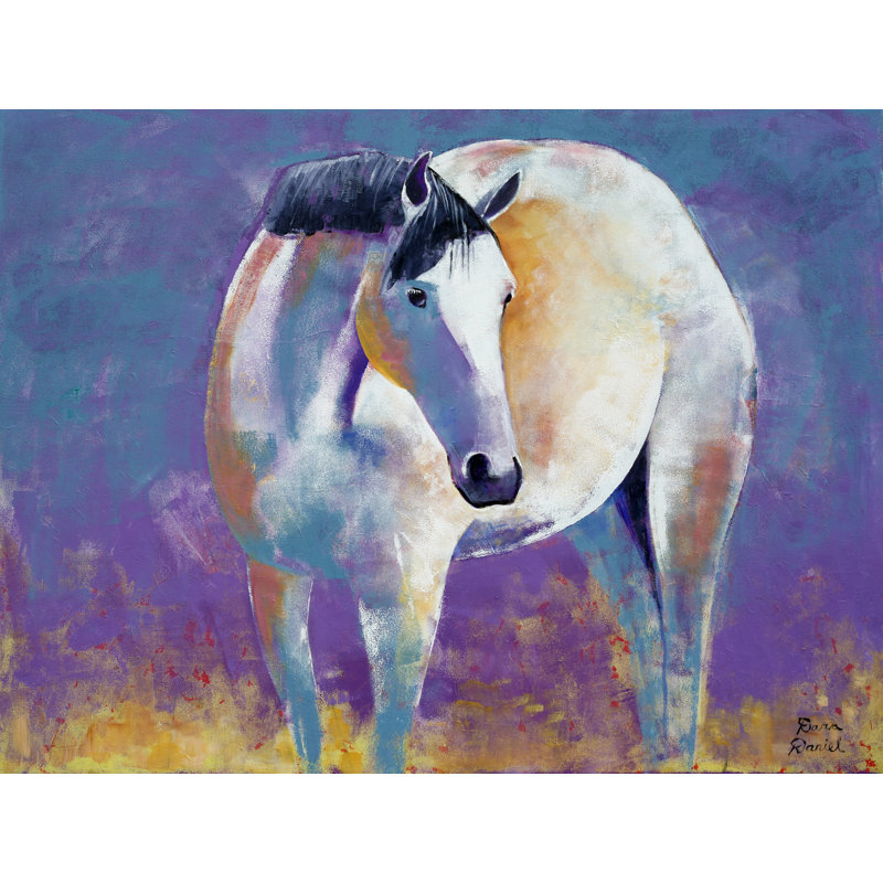 «As The Sun Ensembles» par Dara Daniel - peinture encadrée, H 19 po x l 25 po x P 2 po, L 18 po x H 24 po