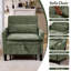 Canapé-lit simple 32,28 po / fauteuil-lit escamotable en chenille-150109184