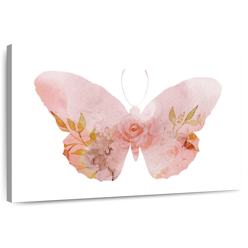Harnek Meadow Flora Butterfly, H 34 po x l 51 po