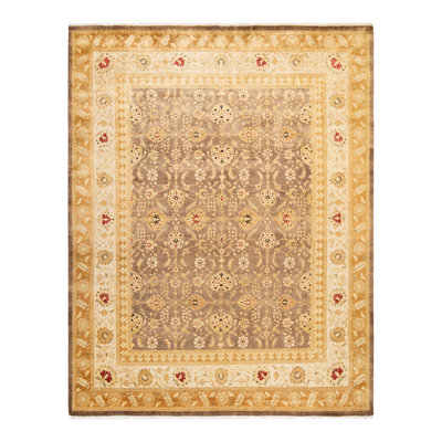 Staka One-of-a-Kind 8 X 10 2000s Wool Area Rug in Brown