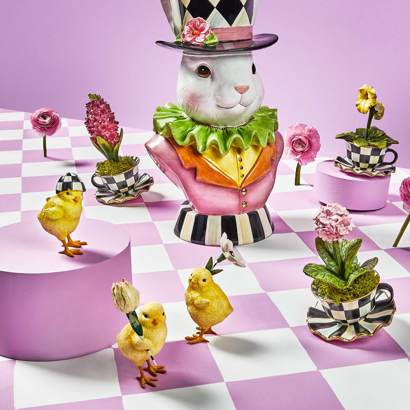 Garden Chicks Figurine 3 - Piece Set