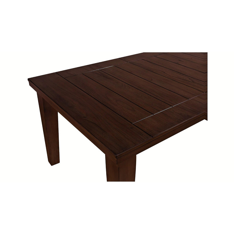 Table rectangulaire de salle à manger 1Pc avec meubles en bois massif de 18 po