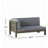 Left Corner Bench And Coffee Table