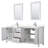 Daria 80'' Double Bathroom Vanity with Marble Top with Mirror-97901668-97901672-97901673