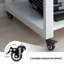 Tamil 30cm H x 50cm W Printer Stand with Wheels