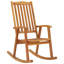 Chaise berçante pour l'extérieur en bois massif-671750468
