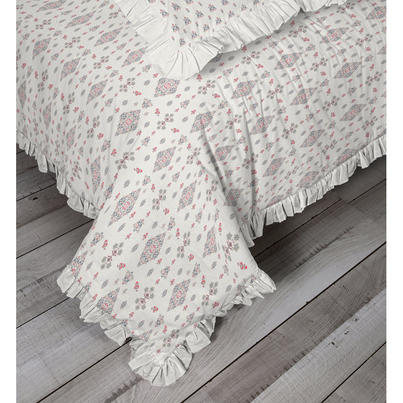 King Size Bedding Set Delicate Florals