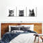 Trois chats, reproduction sur toile-1113385949