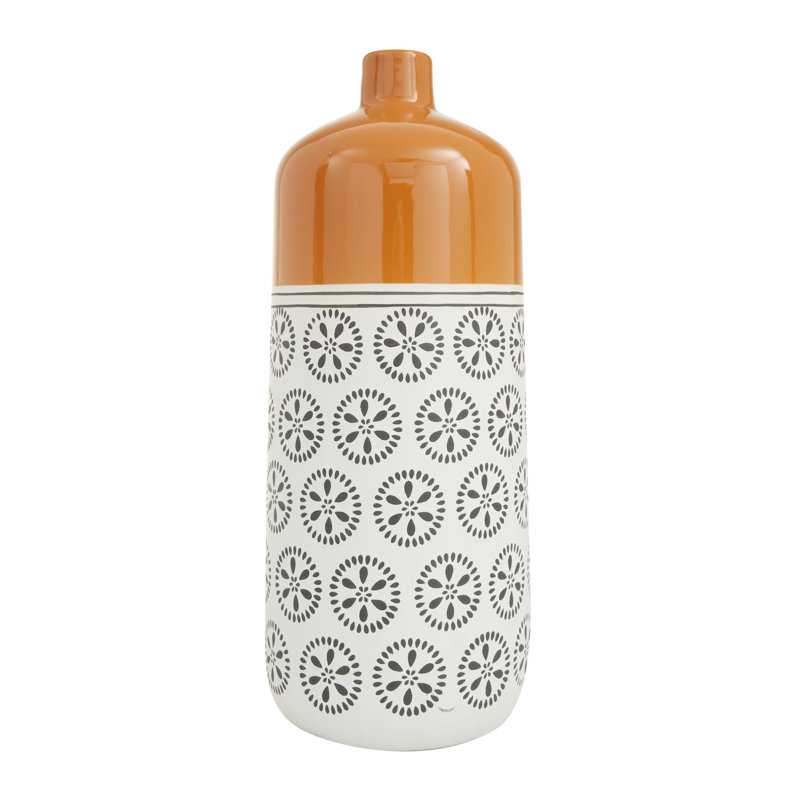 Stoneware Table Vase, 19.75" H x 12.45" W x 9.65" D