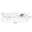 Coussin modulaire orange en polyester-1759147952-1759147961-1759147963