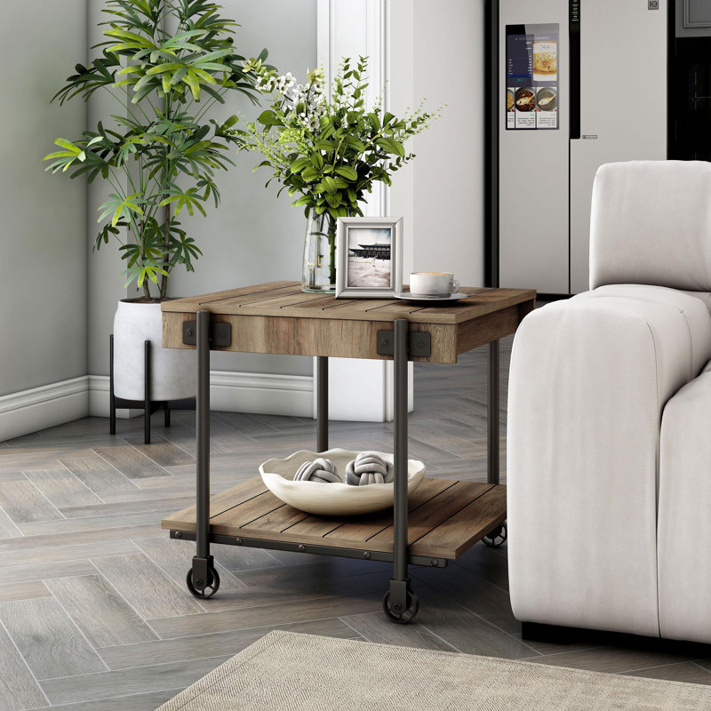 Beaucaire End Table, Brown