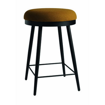 Lili Kitchen Upholstered Counter Stool with Metal Frame