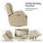 Bouton Traditional Genuine Leather Power Swivel Glider Recliner Set Of 2-912818688