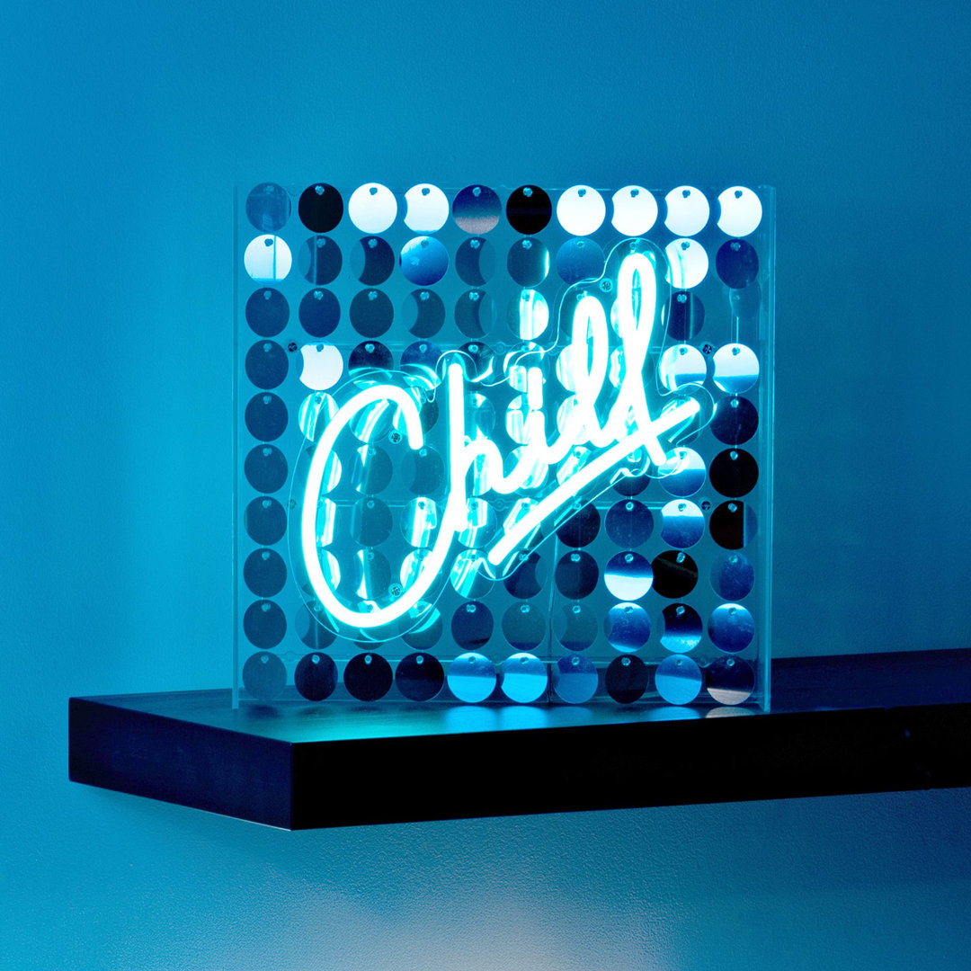 Signography Neon Collection Sign Chill
