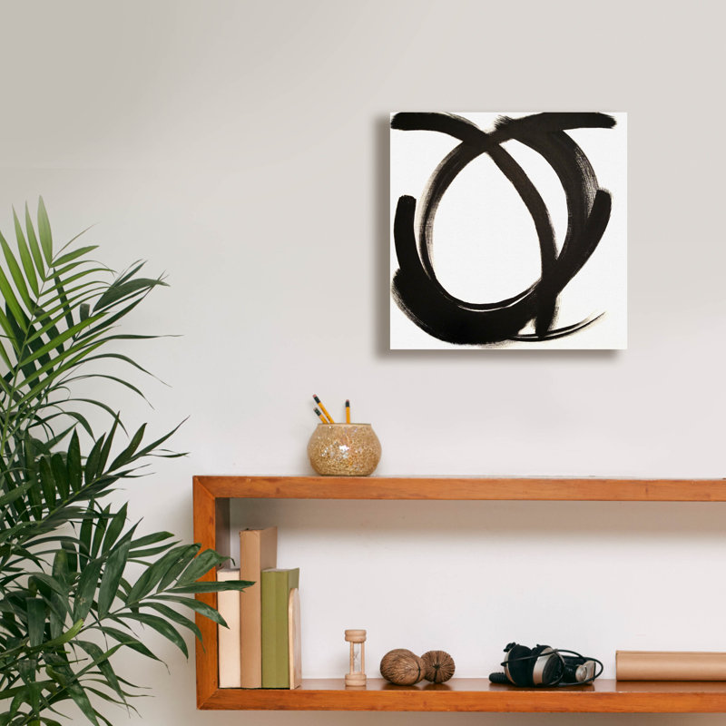  «Intersection 1» par Brittany Evans, art mural sur toile, 12 po x 12 po