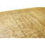 Hand Knotted Wool Area Rug in Gold