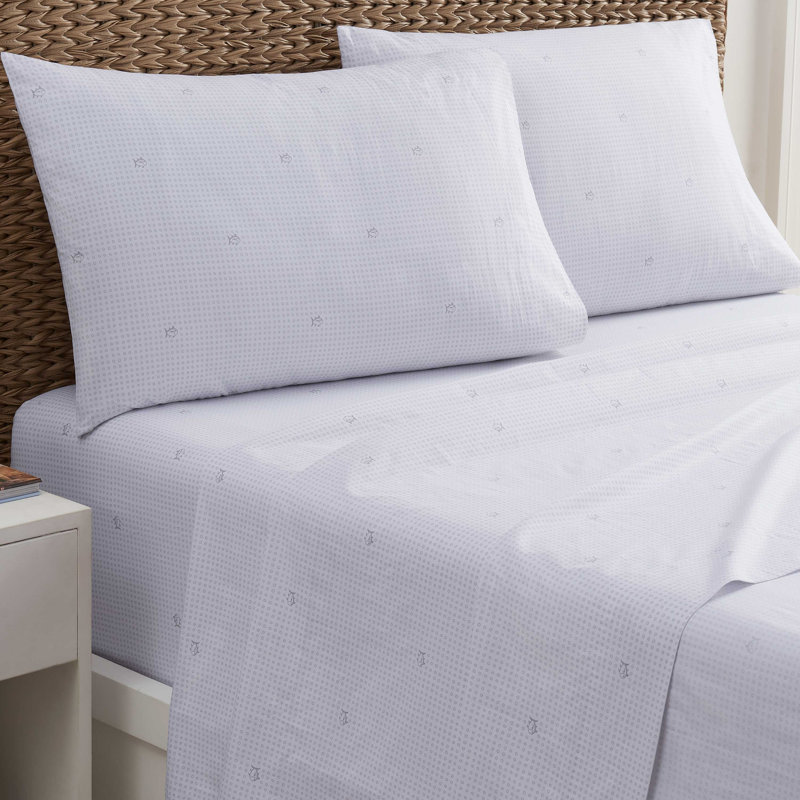 Southern Tide Skipjack Bubbles Sheet Set, Twin XL Sheet Set with Fitted Sheet and Pillowcase