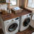 Kaboon Washer Dryer Countertop With Edge Rails, 28" X 58"-112586626