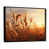 Black Floater Framed