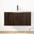 36 Inch Wall Mounted Bathroom Vanity, Modern Style, Soft Close Door, 2 Doors, Walnut, Ample Storage Facilities Appeal Meeting Functional Demands, For Regular Jobs-2086316494