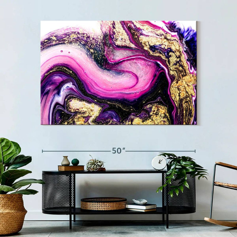 Avery Abstract Fluid, 34" H x 51" W