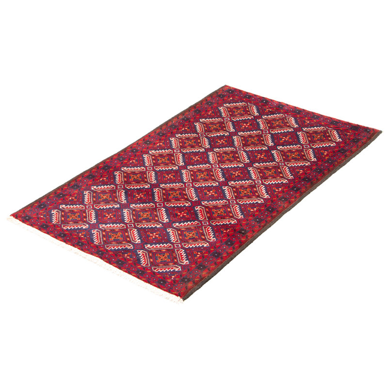 One-of-a-Kind 3'3" X 5'7" New Age Wool Area Rug in